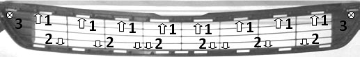Установка верхней защиты радиатора на Toyota RAV4 2013-2015 г.в.