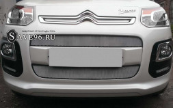 Защита радиатора «Стандарт» на Citroen С3 Picasso, 2013-2017, 1 поколение, рестайлинг