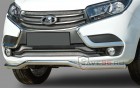 Защита Передняя – Волна одинарная (Круг) на Lada XRAY, 2015-2019, 1 поколение