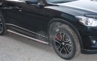 Защита Порогов – Без площадки (Круг) на Mazda CX-5, 2011-2015, 1 поколение