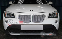 Защита радиатора «Премиум» на BMW X1, 2009-2012, 1 поколение (E84)