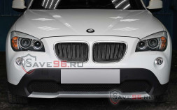 Защита радиатора «Премиум» на BMW X1, 2009-2012, 1 поколение (E84)