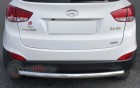 Защита Задняя – Одинарная (Круг) на Hyundai ix35, 2010-2015, 1 поколение