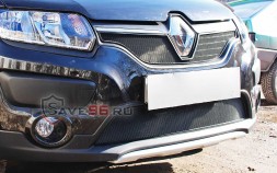 Защита радиатора «Стандарт» на Renault Sandero Stepway, 2014-2018, 2 поколение