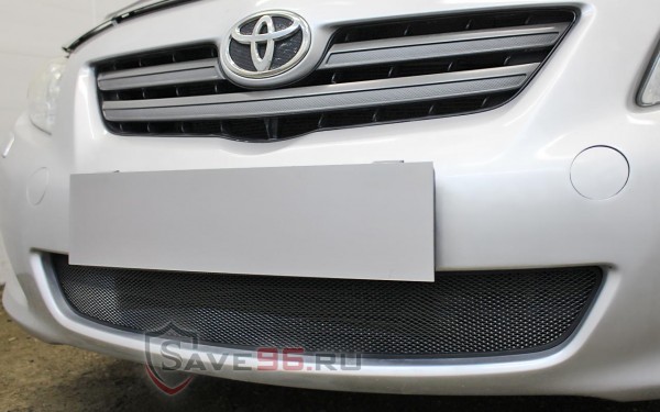 Защита радиатора «Стандарт» на Toyota Corolla, 2006-2010, 10 поколение (E140, E150)