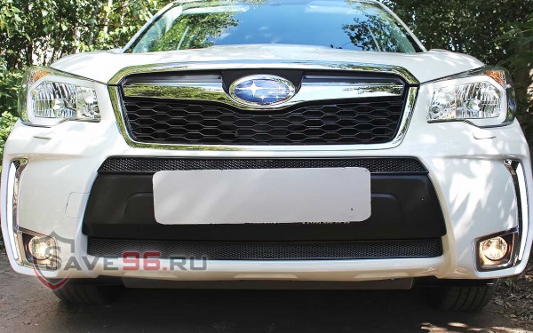 Защита радиатора «Премиум» на Subaru Forester, 2013-2017, 4 поколение (SJ) (US Version)