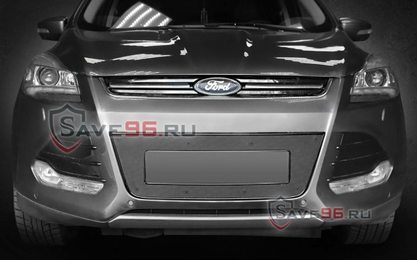 Защита радиатора «Премиум» на Ford Kuga, 2013-2016, 2 поколение