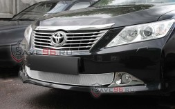 Защита радиатора «Оптимал» на Toyota Camry, 2011-2014, 7 поколение (XV50)