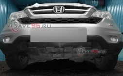 Защита радиатора «Стандарт» на Honda CR-V, 2010-2012, 3 поколение, рестайлинг