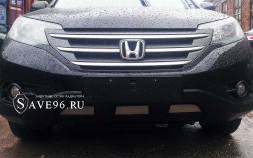 Защита радиатора «Стандарт» на Honda CR-V, 2012-2014, 4 поколение (2.4)