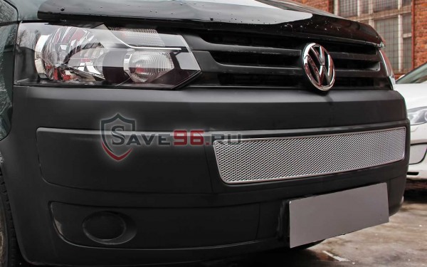 Защита радиатора «Премиум» на Volkswagen T5, 2009-2015, 5 поколение, рестайлинг