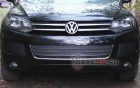 Защита радиатора «Премиум» на Volkswagen Touareg, 2010-2014 , 2 поколение