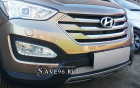 Защита радиатора «Стандарт» на Hyundai Santa Fe, 2012-2016, 3 поколение (DM)