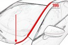 Дефлектор (водосток) лобового стекла BMW 6 Gran Turismo 2017-