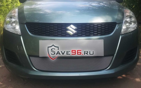 Защита радиатора «Стандарт» на Suzuki Swift, 2010-2013, 4 поколение