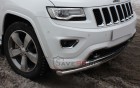 Защита Передняя – Одинарная (Круг) на Jeep Grand Cherokee, 2013-2019, 4 поколение (WK2), pecтайлинг