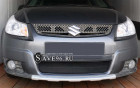 Защита радиатора «Стандарт» на Suzuki SX4, 2007-2010, 1 поколение (хэтчбек, японская сборка)
