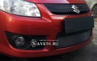 Защита радиатора «Стандарт» на Suzuki SX4, 2006-2007, 1 поколение (хэтчбек, венгерская сборка)