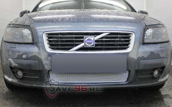 Защита радиатора «Премиум» на Volvo C30, 2006-2010, 1 поколение