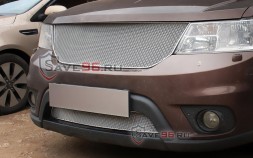 Защита радиатора «Премиум» на Fiat Freemont, 2011-2016, 1 поколение