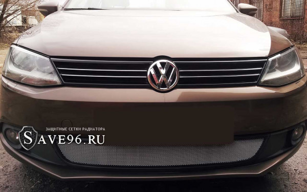 Защита радиатора «Стандарт» на Volkswagen Jetta, 2011-2014, 6 поколение