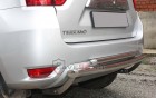 Защита Задняя – Двойная (Круг) на Nissan Terrano, 2014-2019, 3 поколение (D10)