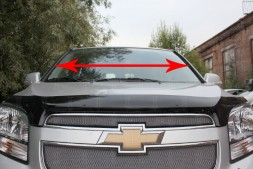 Дефлектор (водосток) лобового стекла Chevrolet Orlando 2011- с рейлингами