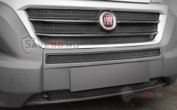 Защита радиатора «Стандарт» на Fiat Ducato, 2014-2017, 3 поколение, рестайлинг