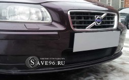 Защита радиатора «Стандарт» на Volvo S60, 2004-2010, 1 поколение, рестайлинг