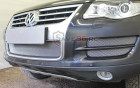 Защита радиатора «Стандарт» на Volkswagen Touareg, 2007-2010 , 1 поколение, рестайлинг
