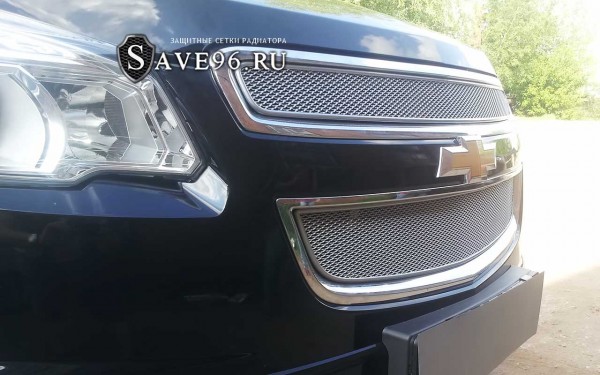 Защита радиатора «Премиум» на Chevrolet TrailBlazer, 2013-2017, 2 поколение