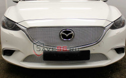 Защита радиатора «Премиум» на Mazda 6, 2015-2018, 3 поколение (GJ), рестайлинг