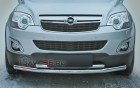Защита Передняя – Двойная (Круг) на Opel Antara, 2011-2015, 1 поколение, рестайлинг