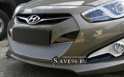 Защита радиатора «Премиум» на Hyundai i40, 2012-2015, 1 поколение (VF)
