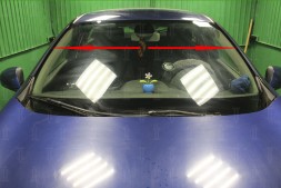 Дефлектор (водосток) лобового стекла Renault Megane III 2009-2012, 2012-2014, 2014-2016