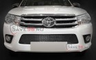 Защита радиатора «Премиум» на Toyota Hilux, 2015-2019, 8 поколение