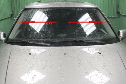 Дефлектор (водосток) лобового стекла Saab 9-5 II (II рестайлинг) 2002-2012