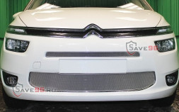 Защита радиатора «Оптимал» на Citroen C4 Grand Picasso, 2014-2016, 2 поколение