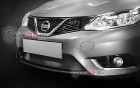 Защита радиатора «Стандарт» на Nissan Tiida, 2015-2018, 2 поколение (C13)