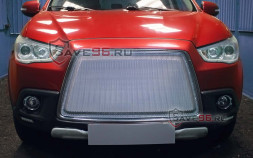 Защита радиатора «Премиум» на Mitsubishi ASX, 2010-2013, 1 поколение
