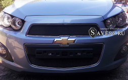 Защита радиатора «Стандарт» на Chevrolet Aveo, 2012-2018, 2 поколение (T300)