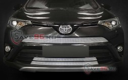 Защита радиатора «Премиум» на Toyota RAV 4, 2015-2019, 4 поколение (CA40), рестайлинг