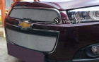 Защита радиатора «Стандарт» на Chevrolet Captiva, 2011-2013, 1 поколение, рестайлинг