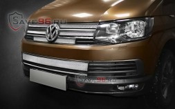 Защита радиатора «Стандарт» на Volkswagen T6, 2015-2019, 6 поколение (кроме Trendline)
