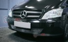 Защита радиатора «Стандарт» на Mercedes-Benz Vito, 2010-2014, 2 поколение (W639), рестайлинг