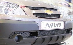 Защита радиатора «Стандарт» на Chevrolet Niva, 2009-2019, 1 поколение, рестайлинг